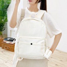 FROMHEAVEN Windy 鑰匙圈迷你小包 + 後背包套組 H755, 象牙白