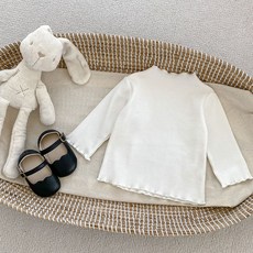 STARDOOR 嬰幼兒用基本款羅紋長袖T恤