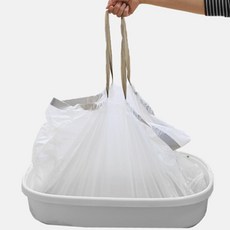 buddyboo 貓砂盆內襯袋, 1個, 白色