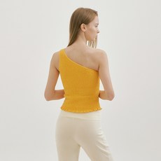 FRONT2LINE 女款 Hazel 單肩抓皺坦克背心