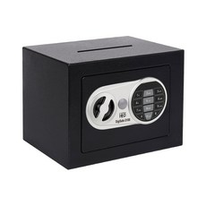 iep 家用 辦公用 投入式數位迷你保險箱 i3100, 黑色