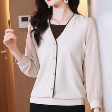 포플러앤씨 여성용 델먼 빅사이즈 티셔츠 P24SPT0105103