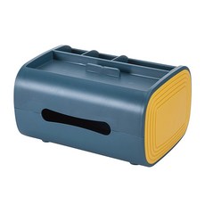 라운드 미니멀 안경 거치 티슈케이스 B_RD_112, 그린, 1개