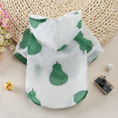 EL LIVING 狗狗貓咪防紫外線夏季防曬衣, 綠色, 1個