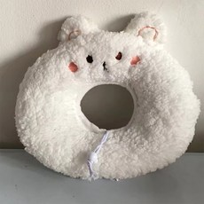 寵物 Wavy Days 羊羔絨軟墊頸圈, 1個, 兔子