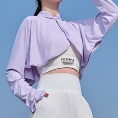 Market A 女性用涼感戶外高爾夫防曬披肩