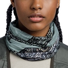 西班牙 BUFF CoolNet 抗UV 釣客 釣魚 魚紋圖案 授權 運動頸圍, AI BONEFISH SAGE, 1個