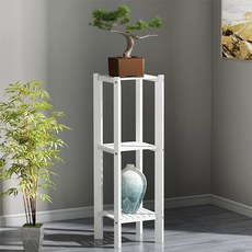 Enasu Mohin 室內三層花盆架 TC016, 白色