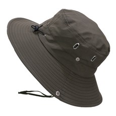 ATEAM 輕量抽繩登山帽, 卡其色