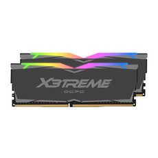 OCPC DDR4 3600 CL18 X3TREME RGB Black 16GB 테스크탑용 2p, MMX3A2K32GD436C18, 2개