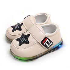 Bebemaru 時尚明星照明學步鞋