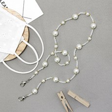 DRESSHOUSE 串珠口罩掛繩