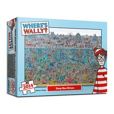 ALOC 威利在哪裡?深海駕駛員拼圖, 2014片, 混色, 1盒