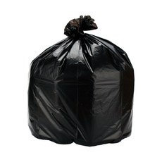 Three Four 分類回收用背膠垃圾袋 黑色, 500個, 80L