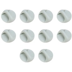 메이징초이스 부착식 원형 손잡이, 그린, 10개