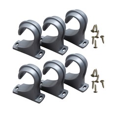 준앤컴파니 봉브라켓 35mm 3p, 실버, 2개