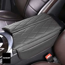 카에버 보에이 공간간섭제로 벤츠전용 콘솔 수납 쿠션 커버 GLC X253 16년식 이후, 블랙, 1세트