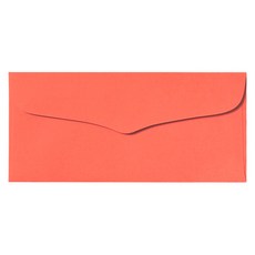 투영디자인 컬러 무지 용돈봉투, 오렌지, 50개