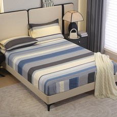 Annette 舒柔棉 鋪棉床包 + 枕套組 台灣製