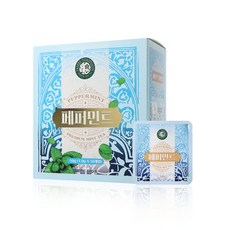 JAMES TEASPOON 無咖啡因薄荷草本茶茶包, 1g, 50包, 1盒