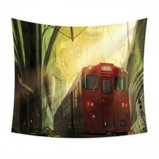 파라다이소 따뜻한 애니메이션 풍경 태피스트리, 08