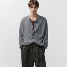 noirer 男款Essential寬鬆爸爸開襟衫