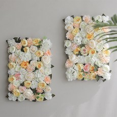 miss mone Manor 花牆室內裝飾框 壁飾, C 淺粉色