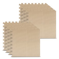 DING DONG PET 寵物拼圖地墊 8片, 米色