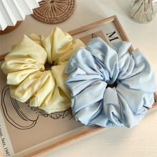 BBMUA 淺粉彩色系加大款大腸髮圈 2件組 HR665