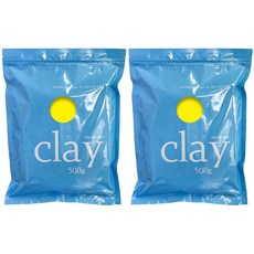 專業用黏土, 黃色, 2個