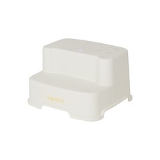 aguard 孩童雙層腳踏凳, 乳白色, 1入