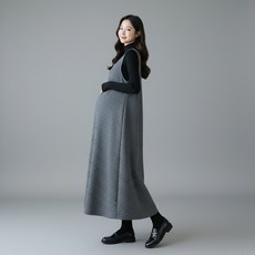 Hueday 基本款羊毛孕婦洋裝