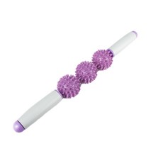 Naya Style 家庭訓練瑜伽 3 球按摩指壓棒 YGYP-31-3, 淺紫色, 1個