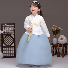TheyeHanbok 女童款小圓月兒童韓服套裝 60016