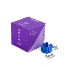 밤부 Nova 소프라노 색소폰/ Eb 클라리넷 전용 리가춰, Sapphire Blue, 1개