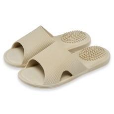 指壓室內拖鞋, 米色