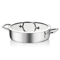 리벤스 인덕션 프리미엄 그랜드 스텐304 바닥3중 전골냄비, 24cm, 1개