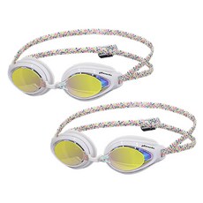 피닉스 아동용 수경 PN-505JM, 화이트 + 화이트, 1개