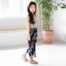 Kids Recipe Gracia 女童涼感褲上下套裝
