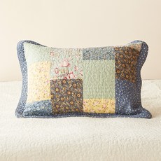 라뽐므 도미노 퀼팅 베개커버