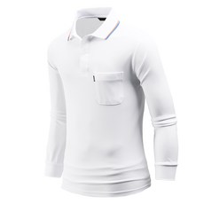 다꾸앙 남성용 냉감 통기성 스토어 에어로쿨 긴팔 카라티 E02K9_tp3649