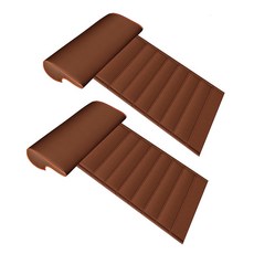 Ben Auto 車用座椅延伸坐墊, 棕色, 2個