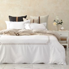 Lloyd緞面刺繡棉被套組