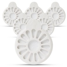 DINGDONG PET 寵物蝸牛形半自動飲水機濾心, 6個, 單一顏色