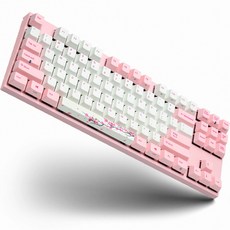 VARMILO 阿米洛 PBT 熱昇華 英文 有線鍵盤 靜音黑軸, VA87M, 梅花系列, 無數字鍵盤
