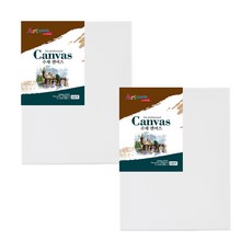 아트메이트 캔버스 수채 F형 2p, 면천