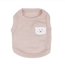 BUTU PET 狗狗日常彈力粉彩薄款T恤, 杏色