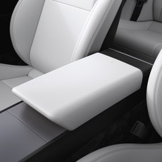 Spigen 汽車扶手控制台靠墊套 TO240H ACP07646, 白色, 1個