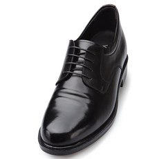 VONIN 天然牛皮 氣墊 5.5公分 增高 簡約德比正裝皮鞋