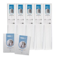 퀸마루 외풍문풍지 문풍패드 5p x 5개 +풍지판 2p x 2개, 1세트